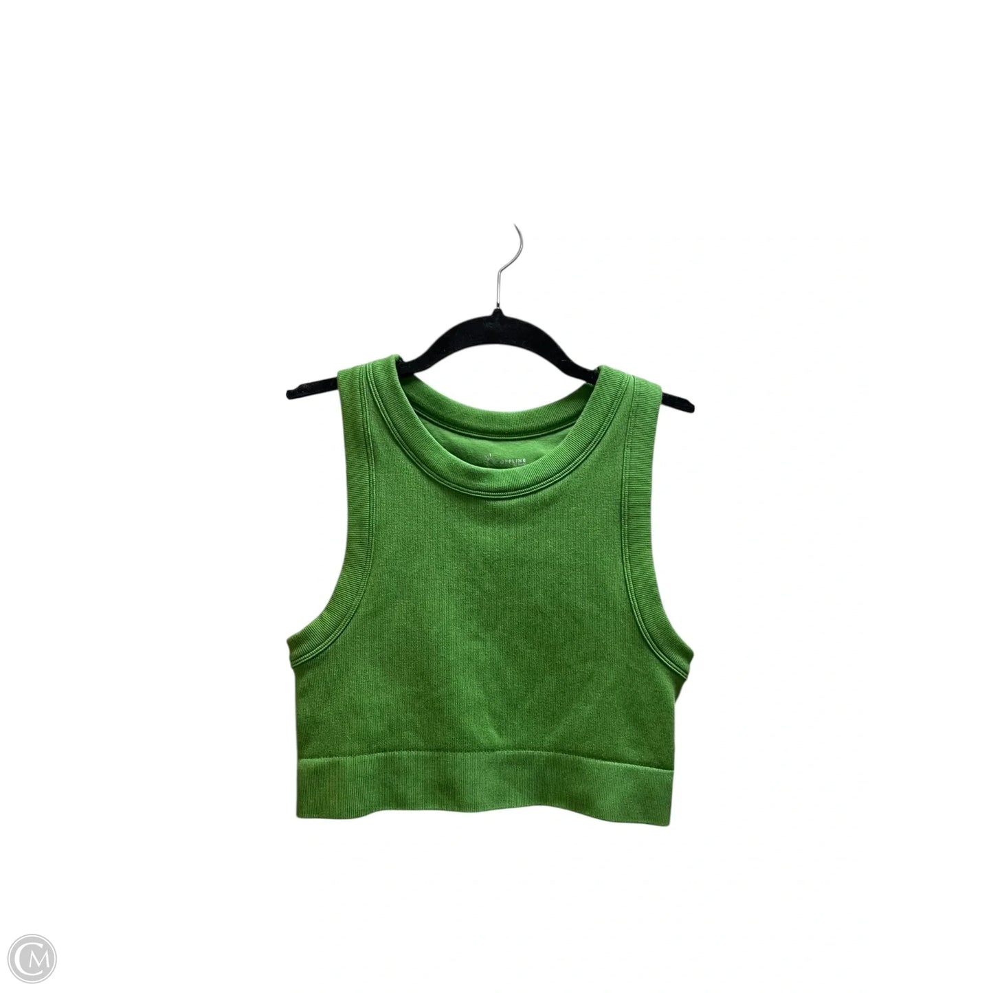 Top Sleeveless By Aerie In Green, Size: M