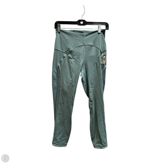 Athletic Leggings By Lululemon In Green, Size: 8