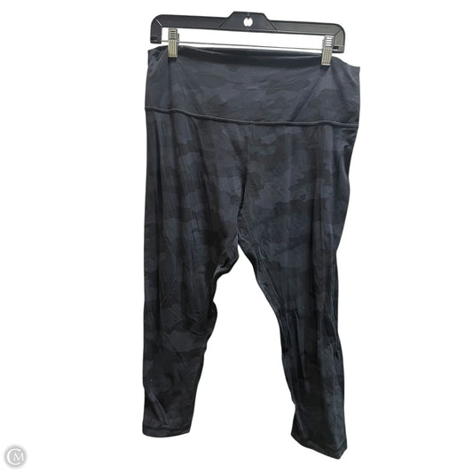 Athletic Leggings By Lululemon In Black, Size: 14