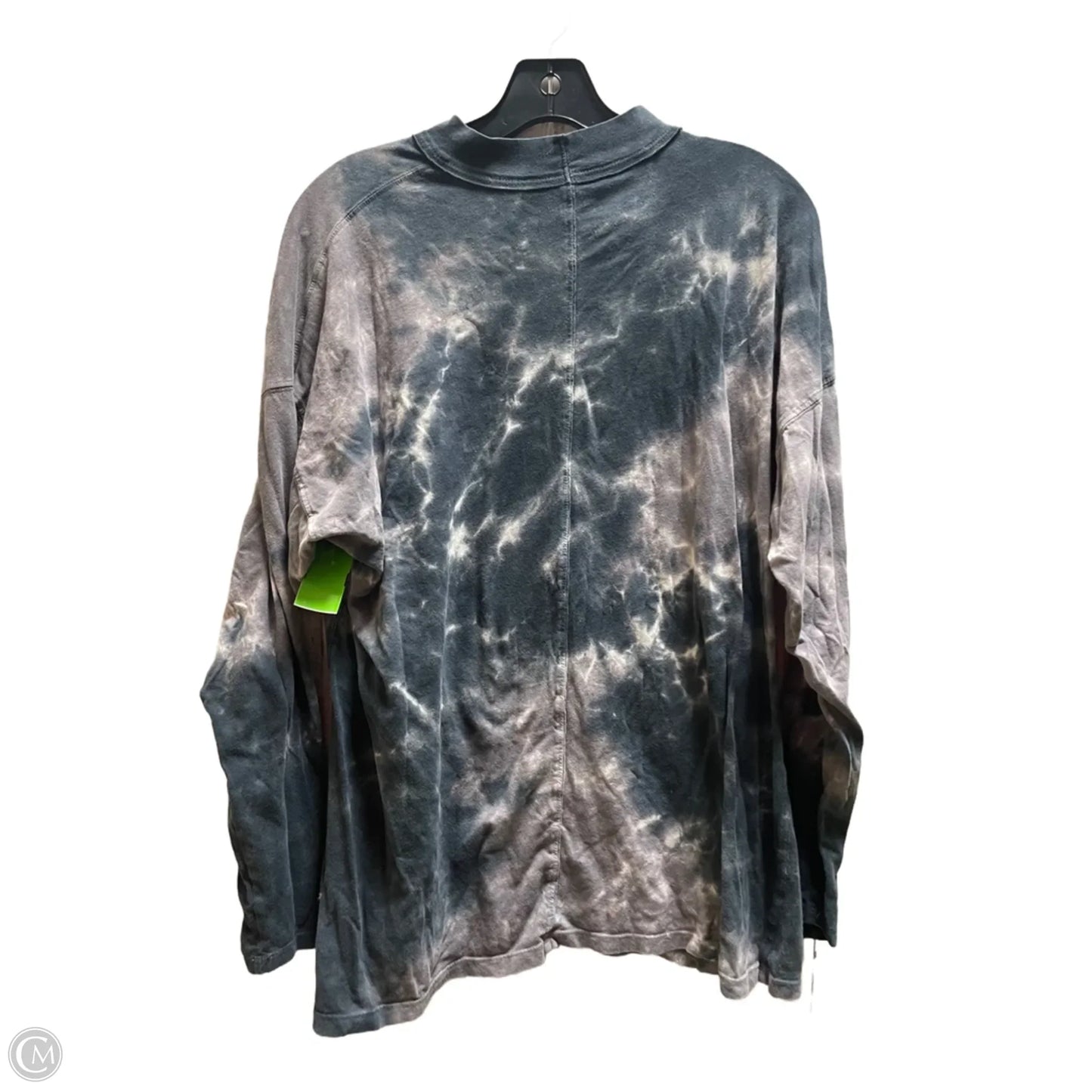 Top Long Sleeve By We The Free In Tie Dye Print, Size: M