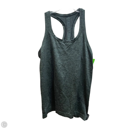 Athletic Tank Top By Lululemon In Green, Size: 8