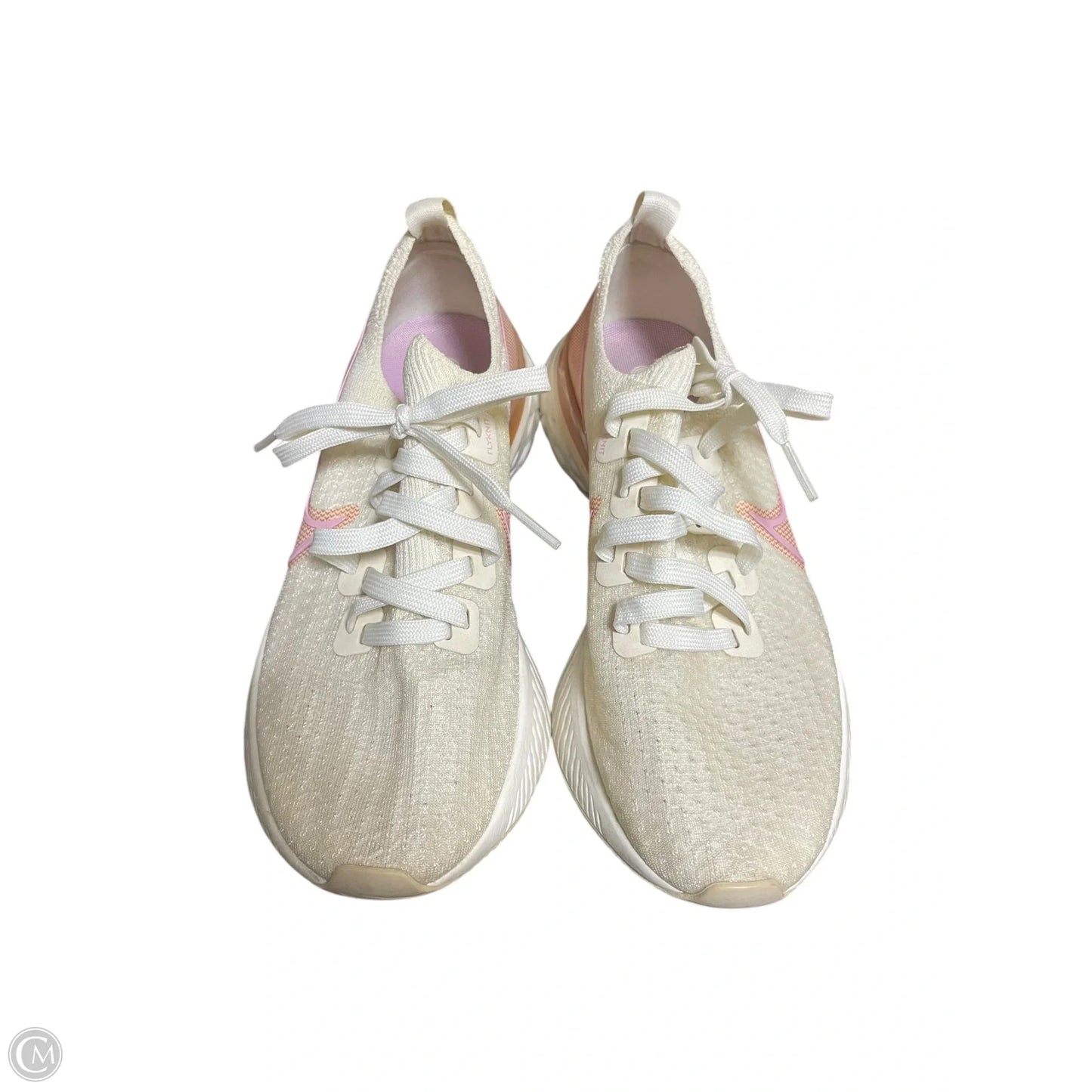 Shoes Athletic By Nike In Cream, Size: 7.5