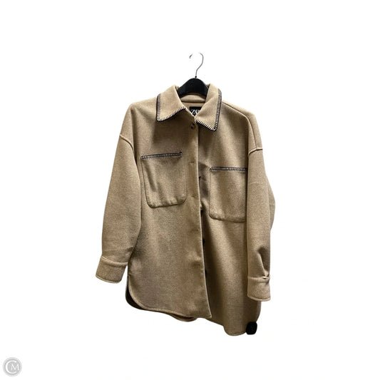 Coat Other By Zara In Tan, Size: S