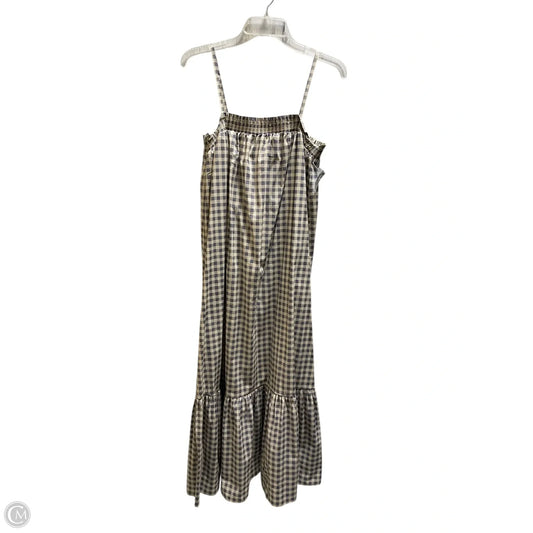 Dress Casual Maxi By Clothes Mentor In Checkered Pattern, Size: M