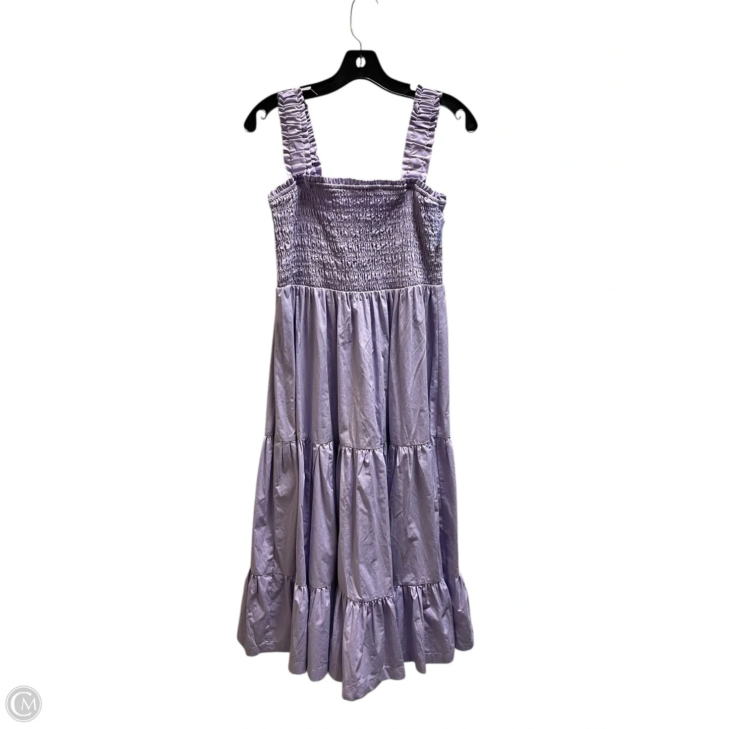 Dress Casual Maxi By Abercrombie And Fitch In Purple, Size: L