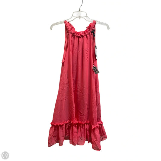 Dress Casual Midi By Bcbg In Pink, Size: M