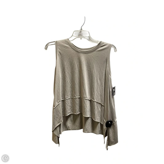 Athletic Tank Top By Ododos In Grey, Size: S