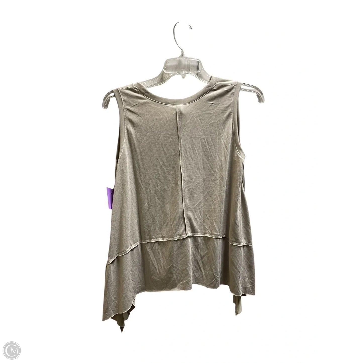 Athletic Tank Top By Ododos In Grey, Size: S