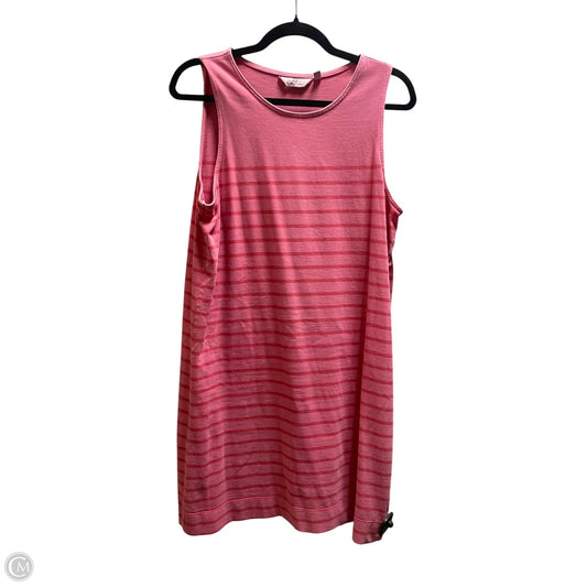 Dress Casual Midi By Vineyard Vines In Pink, Size: M