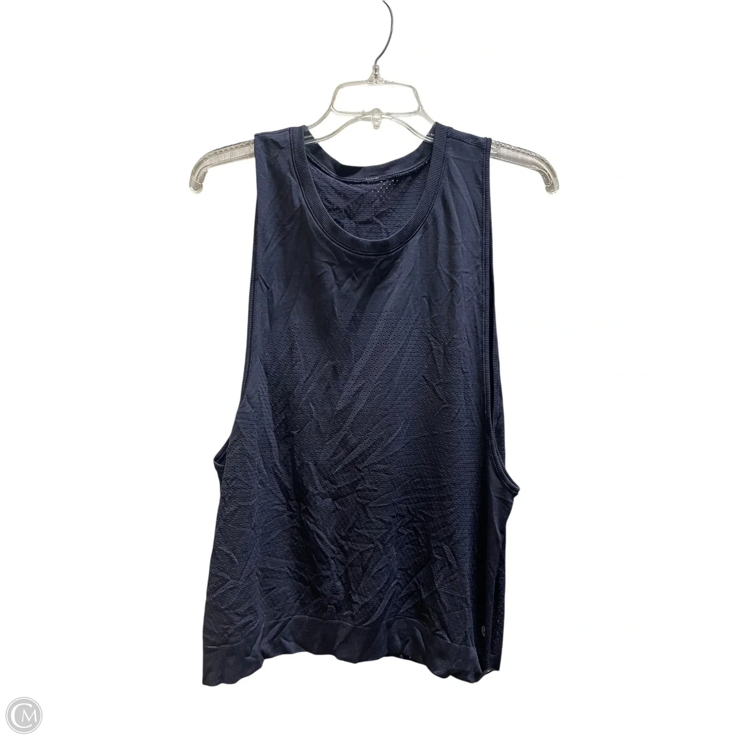 Athletic Tank Top By Lululemon In Navy, Size: 8