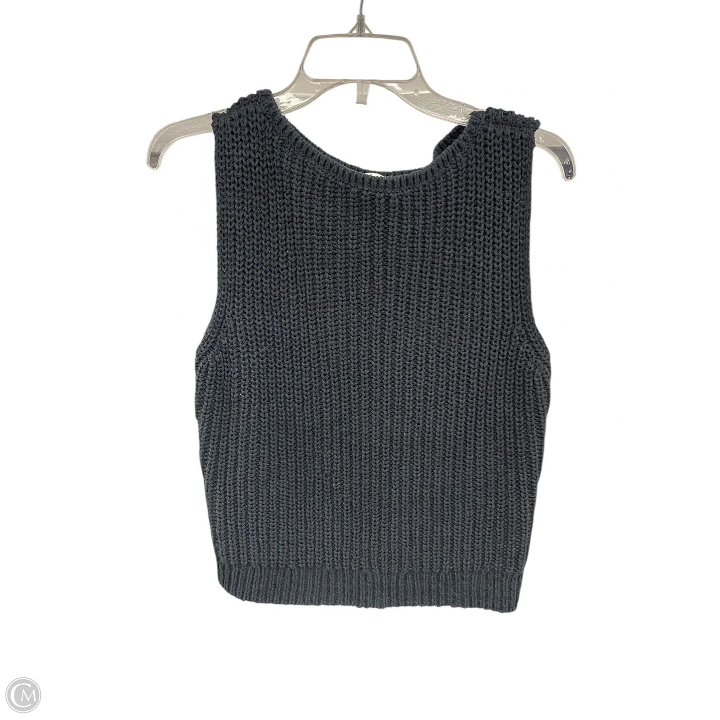 Sweater Short Sleeve By Abercrombie And Fitch In Black, Size: M