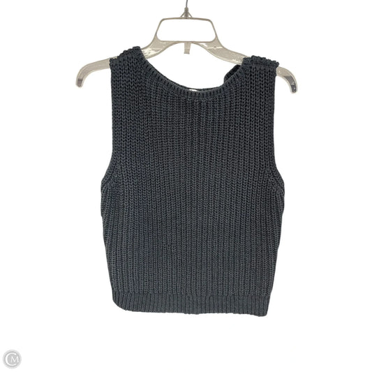Sweater Short Sleeve By Abercrombie And Fitch In Black, Size: M