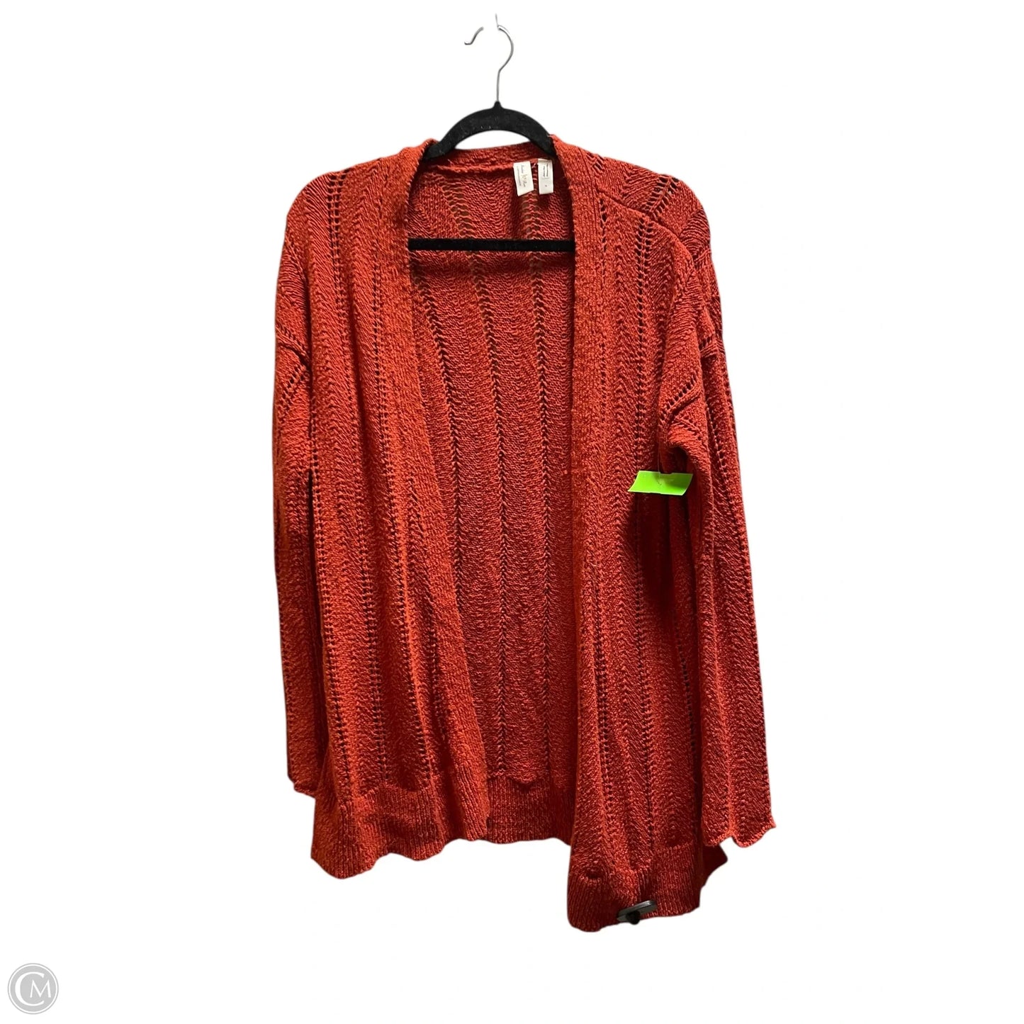 Cardigan By Anthropologie In Orange, Size: M