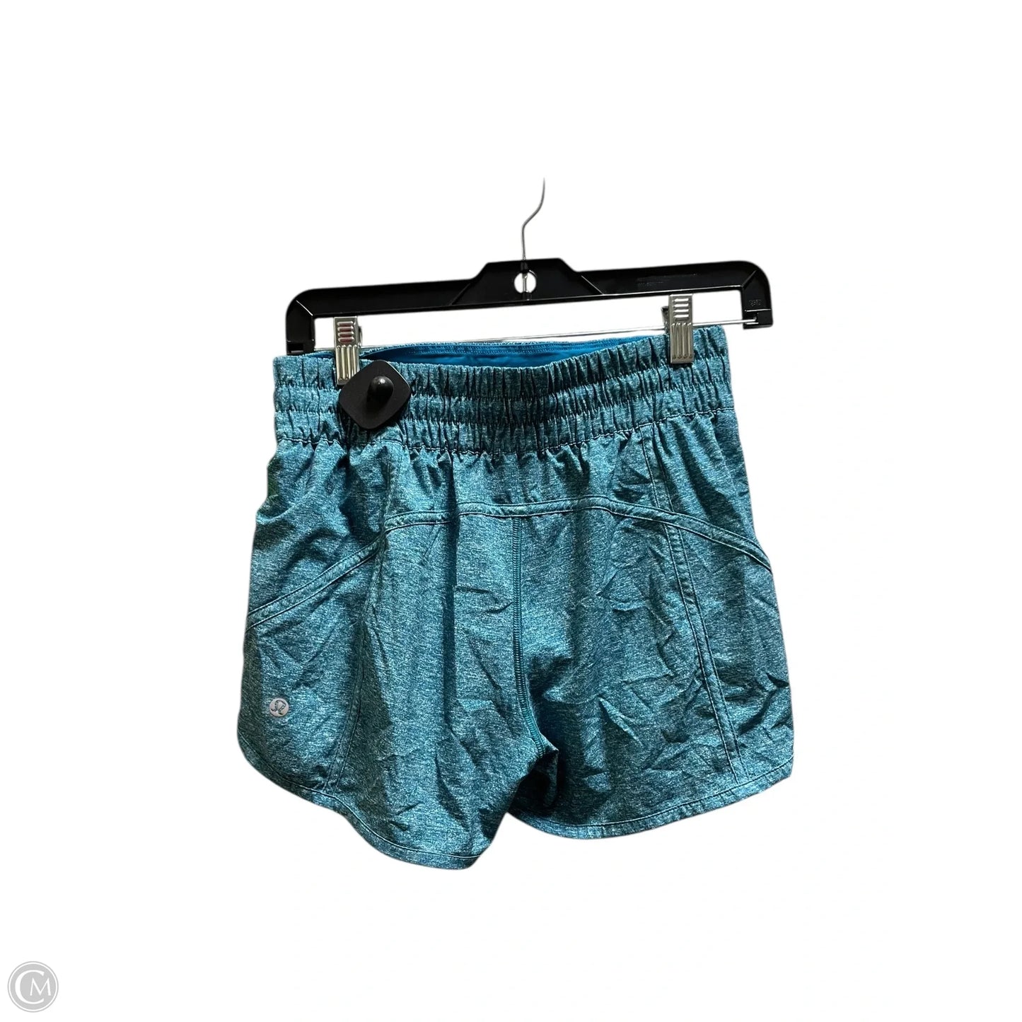 Athletic Shorts By Lululemon In Blue, Size: 8