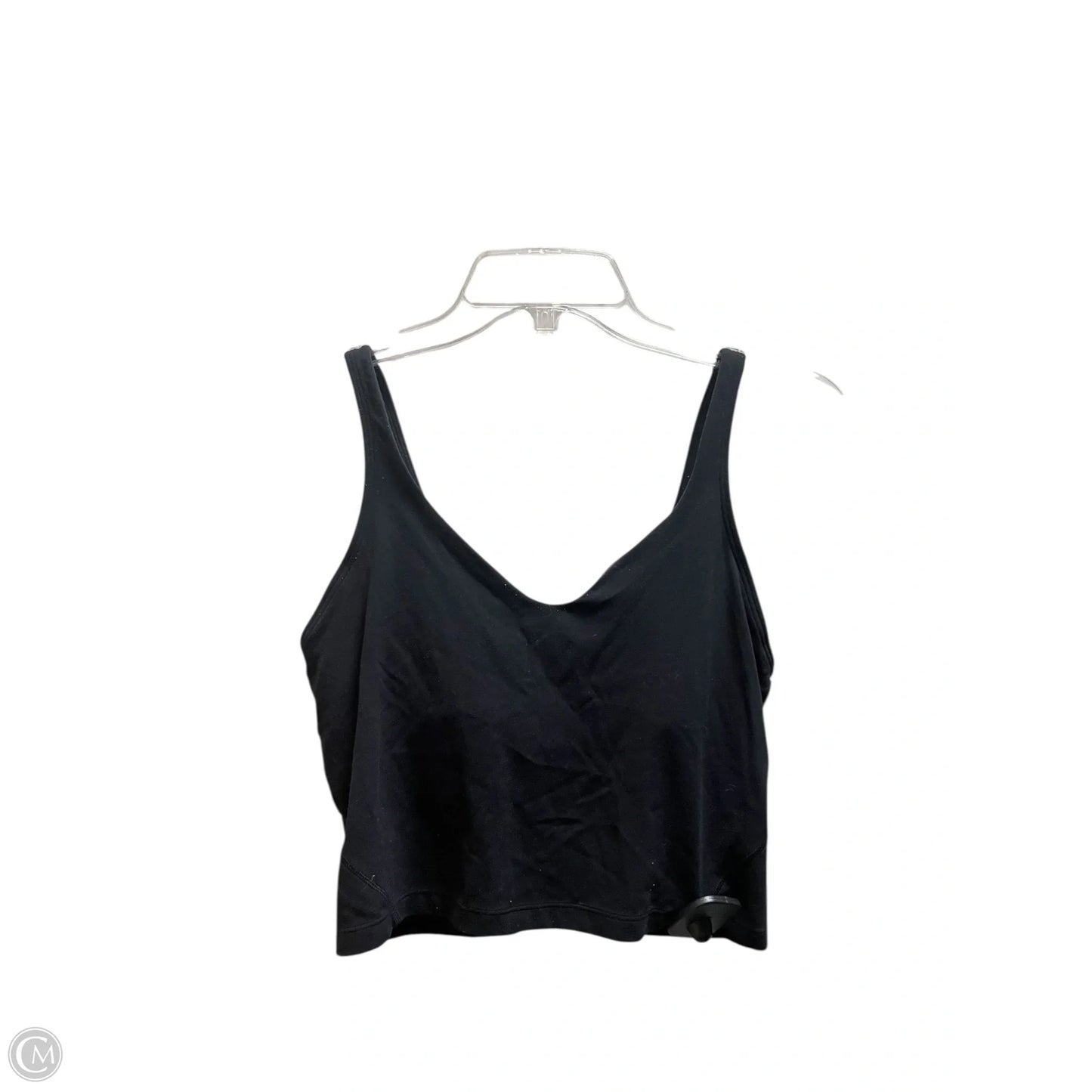 Athletic Tank Top By Lululemon In Black, Size: 8