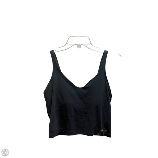 Athletic Tank Top By Lululemon In Black, Size: 8