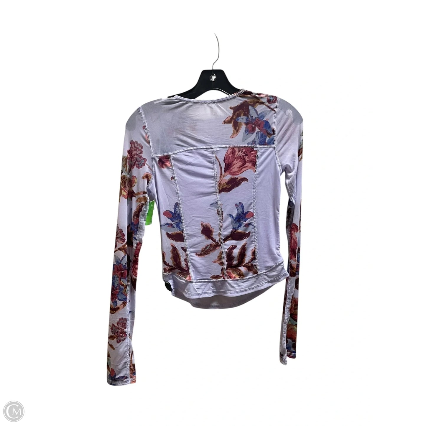 Top Long Sleeve By Free People In Purple, Size: S