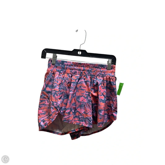 Athletic Shorts By Lululemon In Multi-colored, Size: 6
