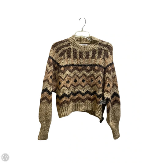 Sweater By Anthropologie In Brown, Size: M