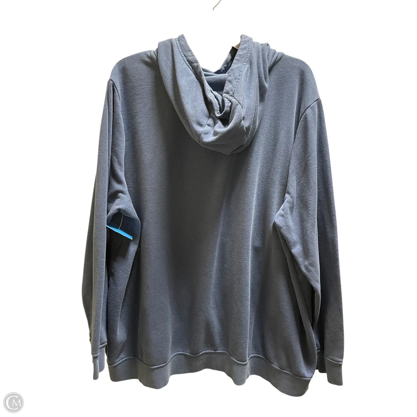 Sweatshirt Hoodie By Nike Apparel In Blue, Size: 2x