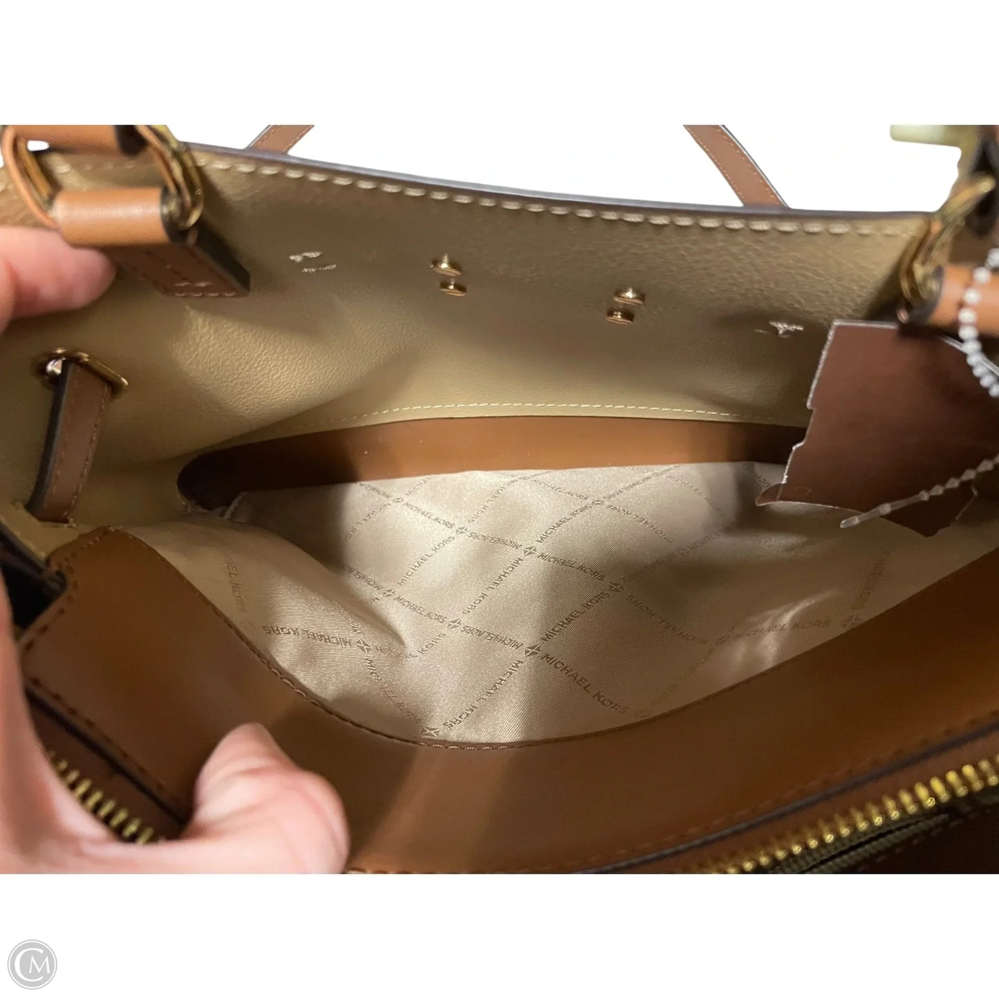 Handbag Designer By Michael Kors, Size: Medium