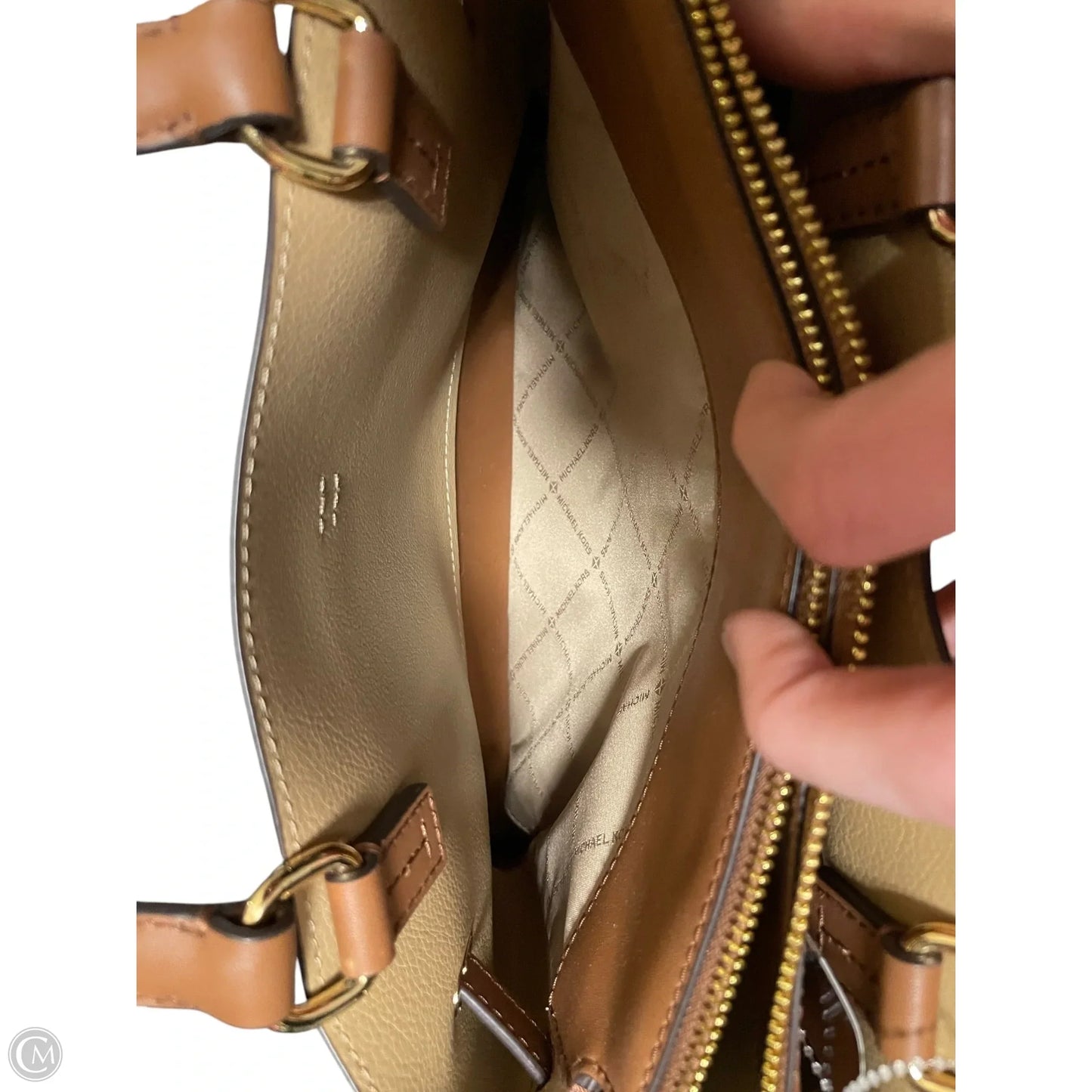 Handbag Designer By Michael Kors, Size: Medium