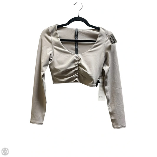 Athletic Top Long Sleeve Crewneck By Vuori In Grey, Size: S
