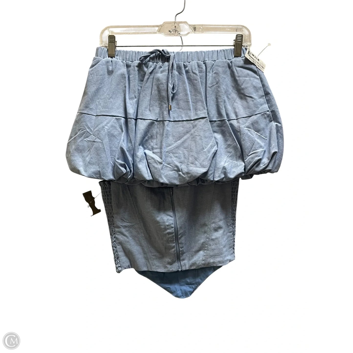 Skort 2pc Set By Clothes Mentor In Blue Denim, Size: S