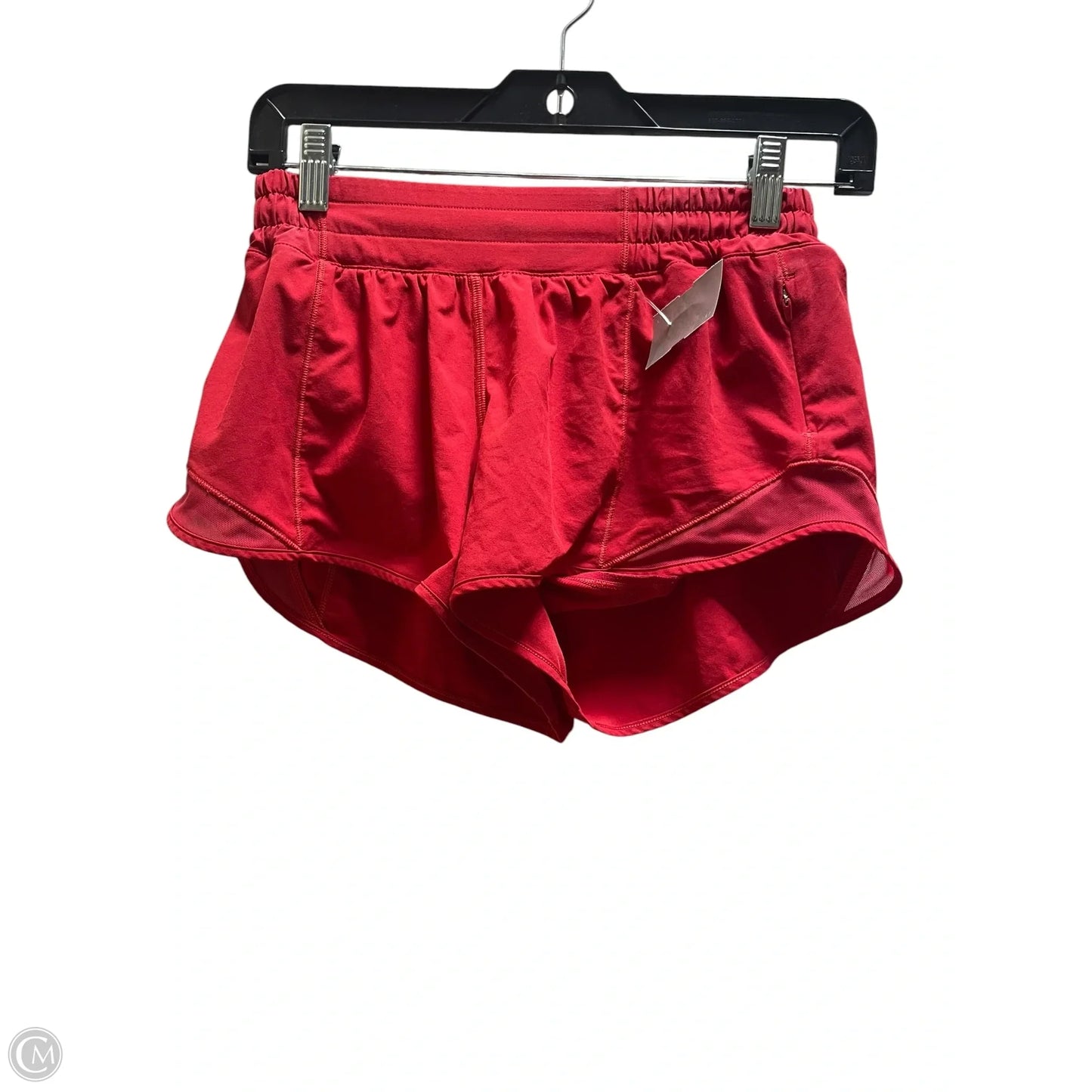 Athletic Shorts By Lululemon In Red, Size: 6