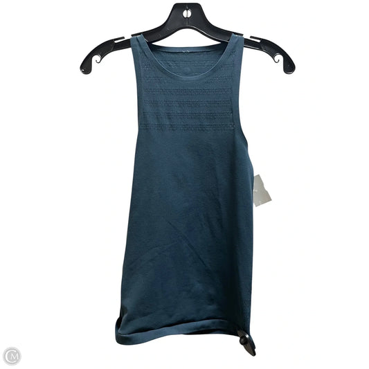 Athletic Tank Top By Lululemon In Blue, Size: S