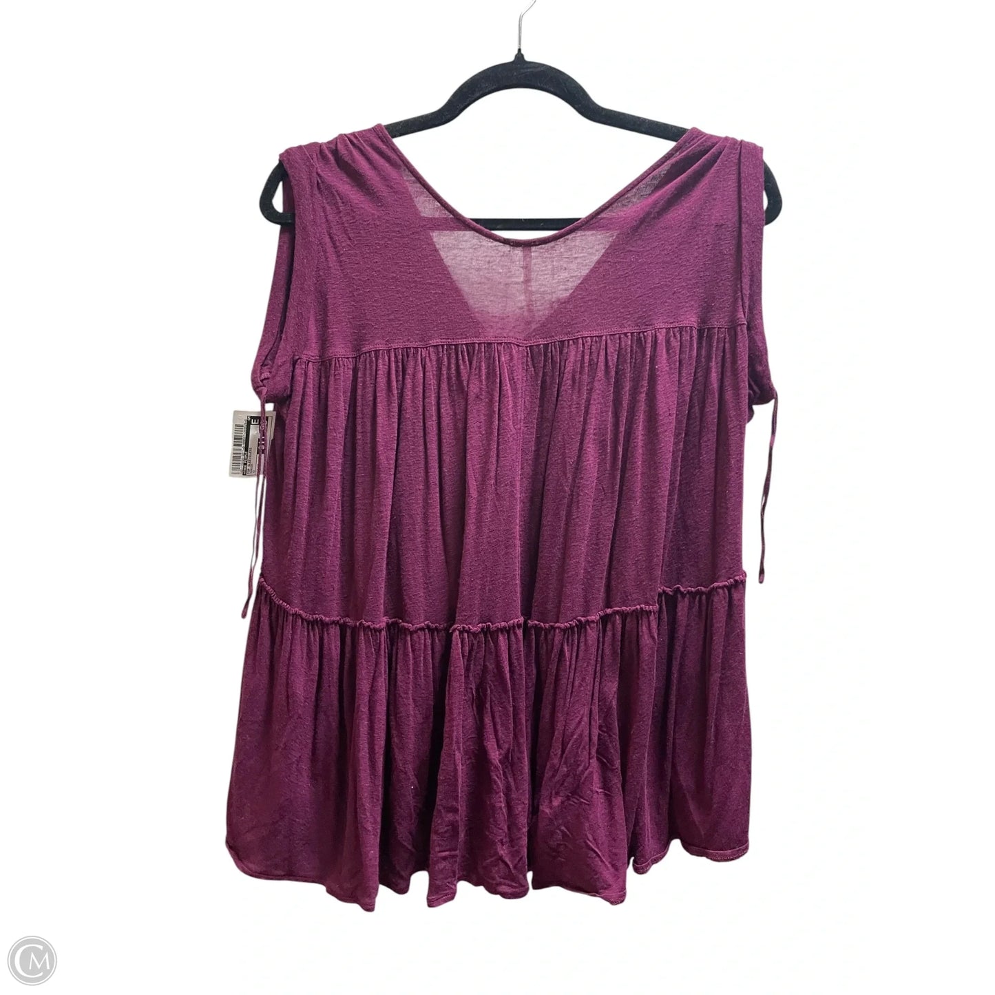 Top Sleeveless By Free People In Maroon, Size: Xs