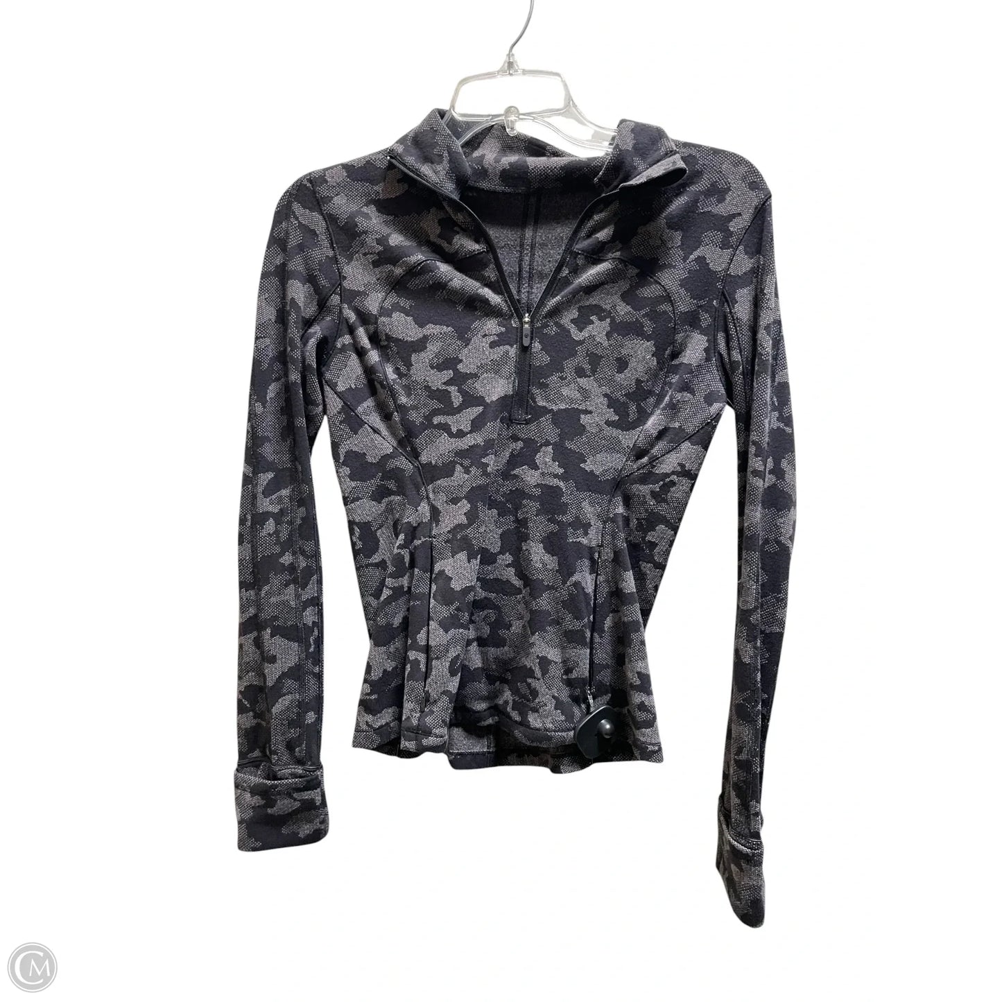 Athletic Jacket By Lululemon In Camouflage Print, Size: 6