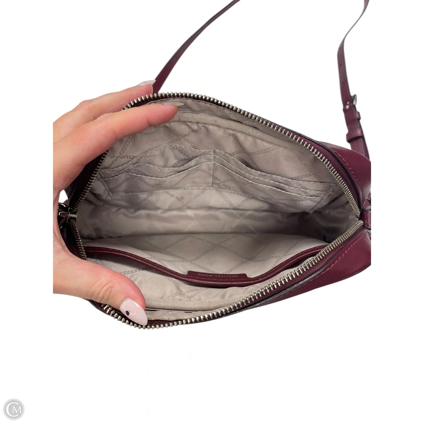 Crossbody Designer By Michael Kors, Size: Medium