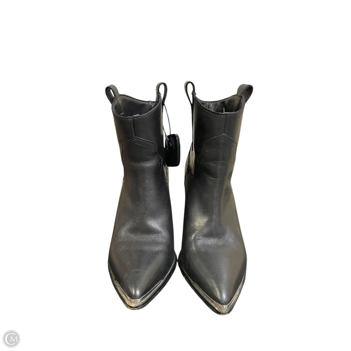 Boots Ankle Heels By Steve Madden In Black, Size: 8