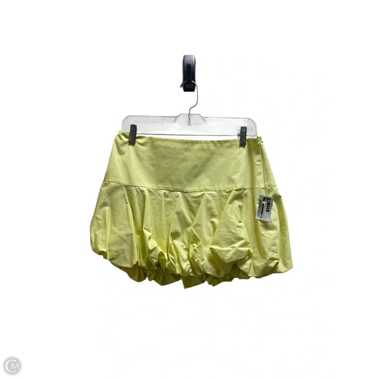 Skirt Midi By Zara In Yellow, Size: M