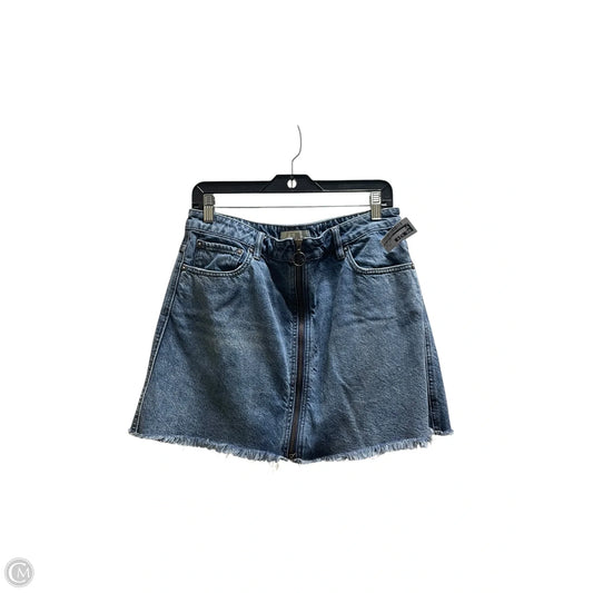 Skirt Midi By We The Free In Blue Denim, Size: 12