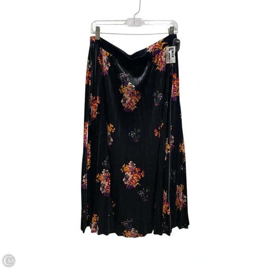 Skirt Maxi By Maeve In Black, Size: Xl