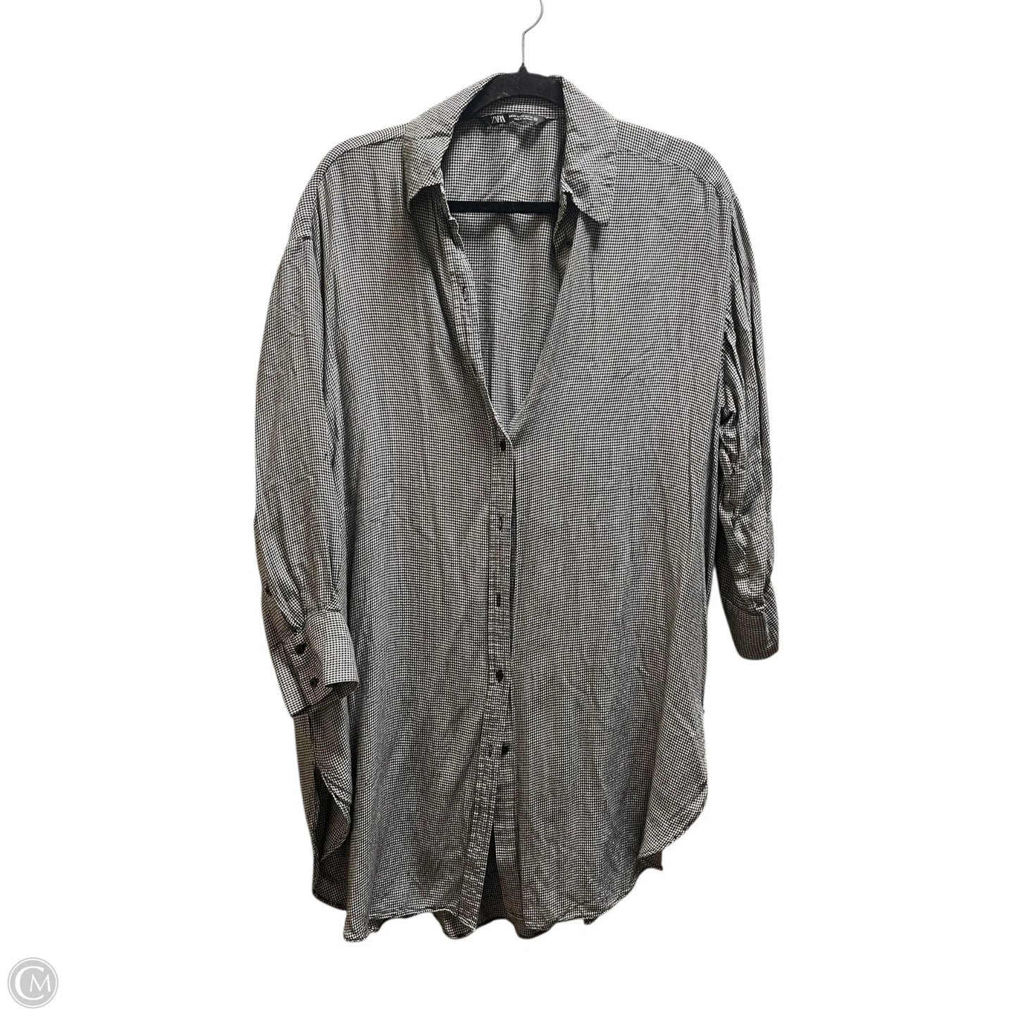 Dress Casual Short By Zara In Black, Size: Xs