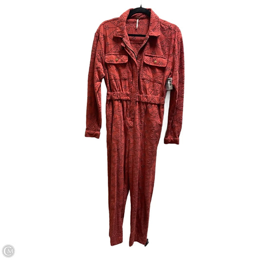 Jumpsuit By Free People In Orange, Size: Xs