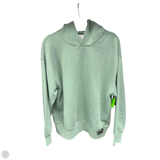 Sweatshirt Hoodie By American Eagle In Green, Size: S