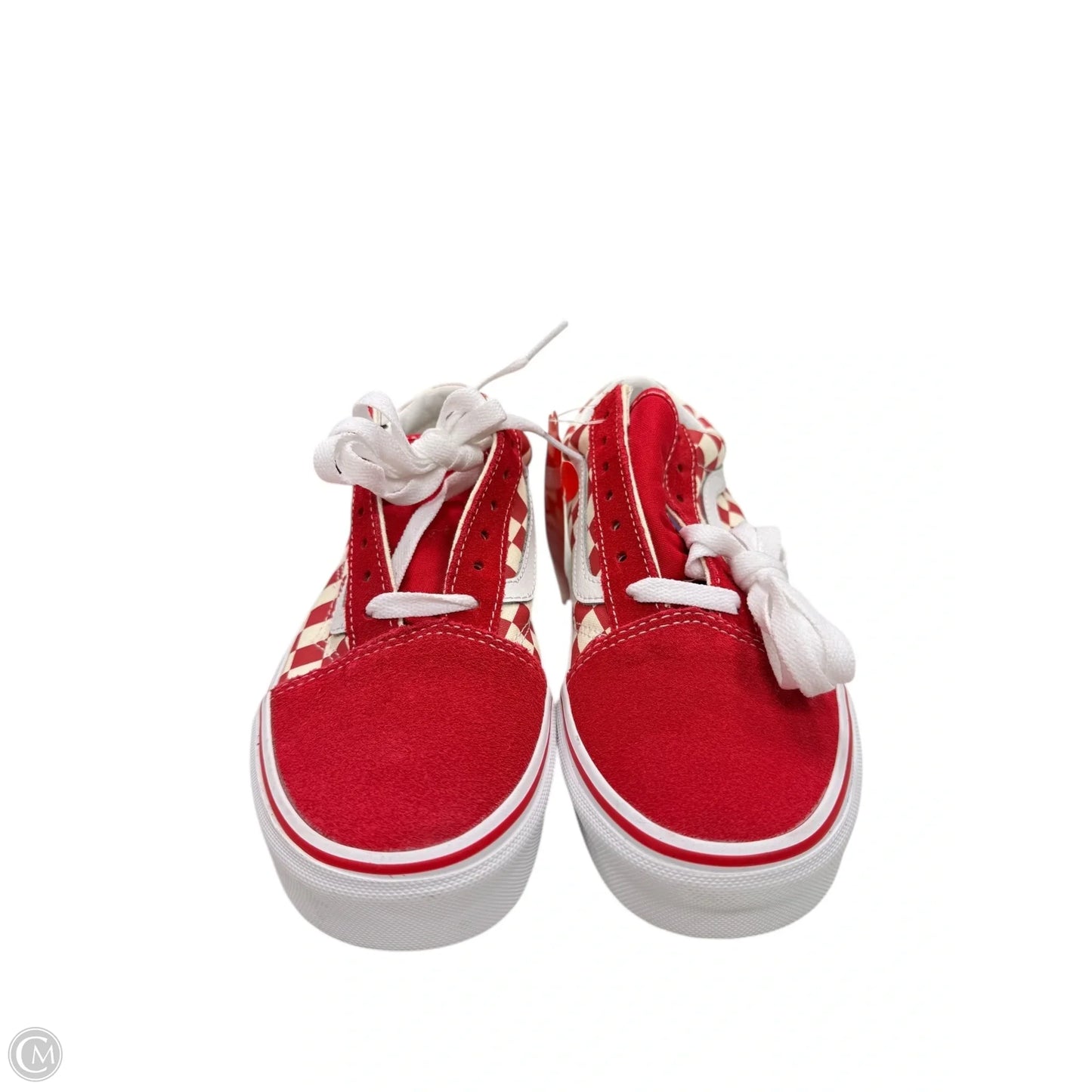 Shoes Sneakers By Vans In Red, Size: 7.5