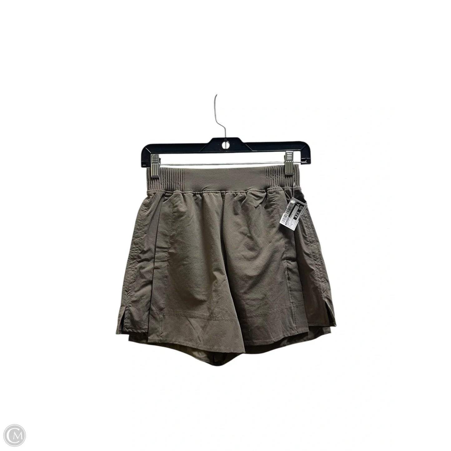 Athletic Shorts By Lululemon In Grey, Size: 4