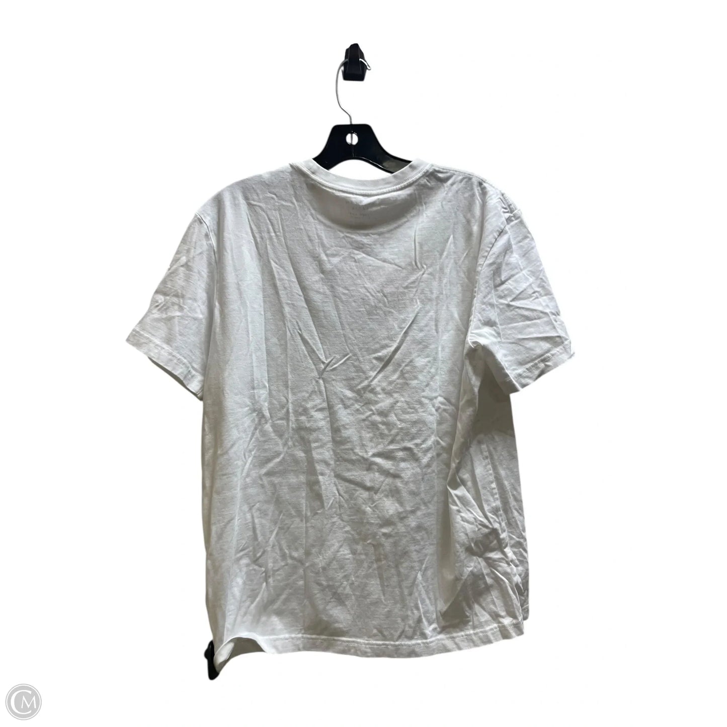 Top Short Sleeve By American Eagle In White, Size: S