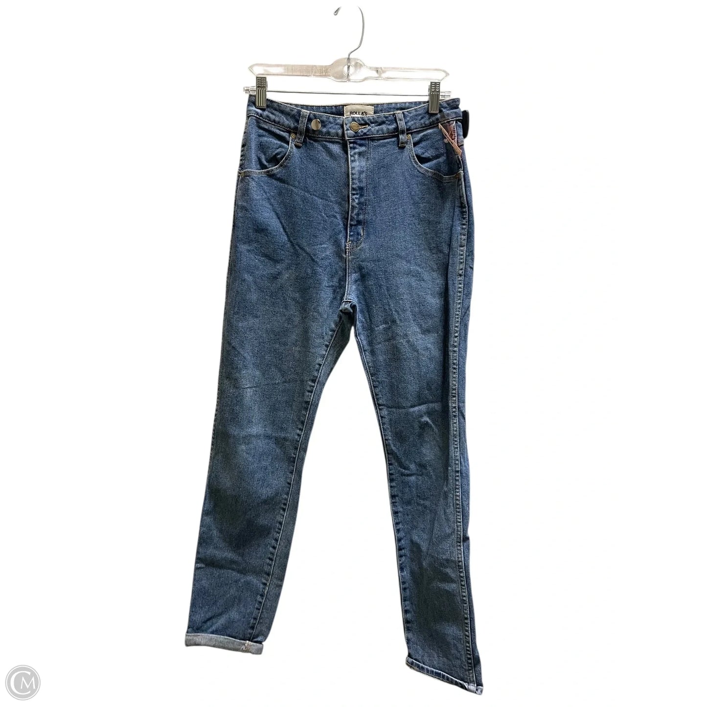 Jeans Straight By Rollas In Blue Denim, Size: 10