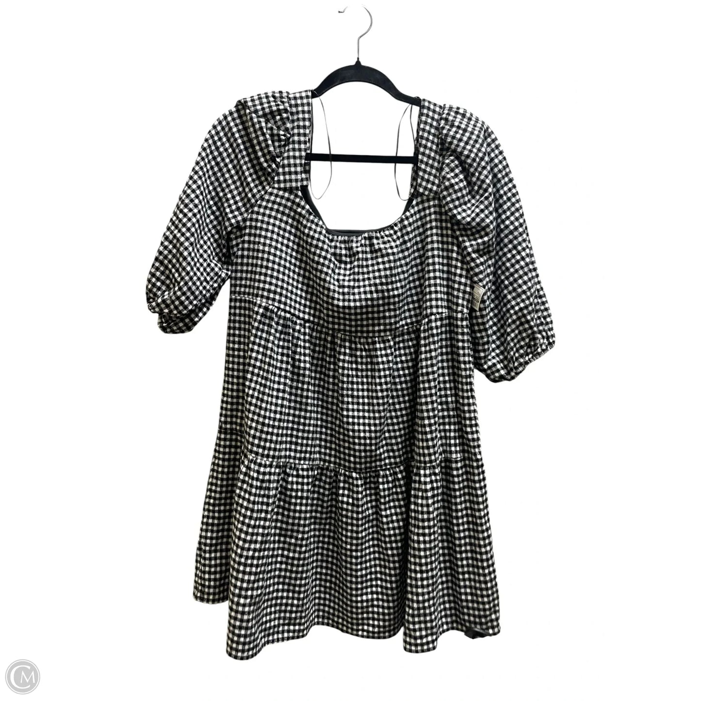 Dress Casual Short By Harve Bernard In Plaid Pattern, Size: S