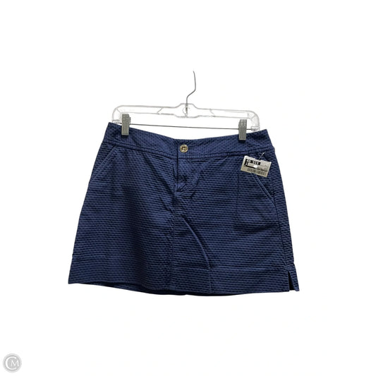Skort Designer By Lilly Pulitzer In Blue, Size: 4