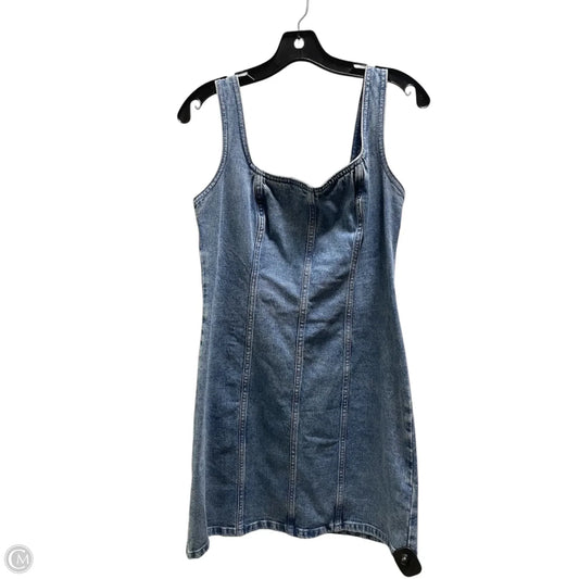 Dress Casual Short By Abercrombie And Fitch In Blue Denim, Size: S