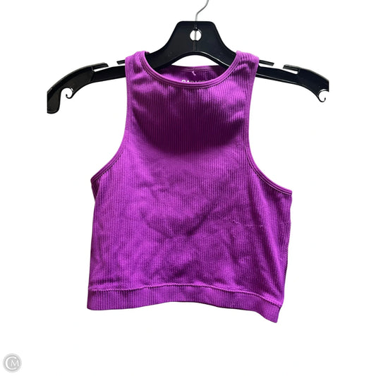 Top Sleeveless By Garage In Purple, Size: Xs