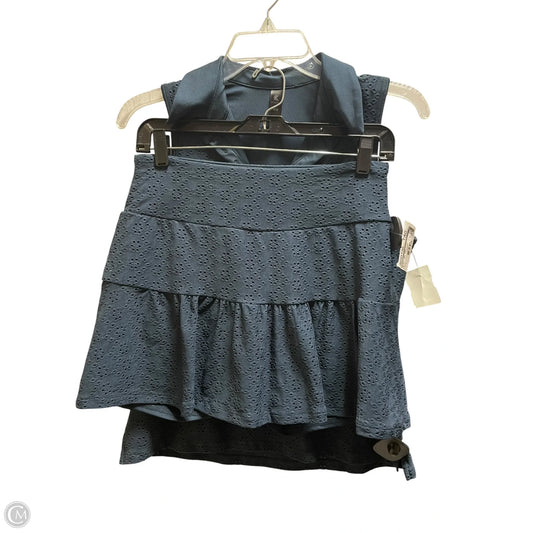 Skirt Set 2pc By Kyodan In Blue, Size: S