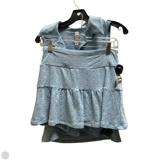 Skirt Set 2pc By Kyodan In Blue, Size: S